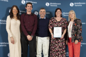 SEND Shaftesbury High School receiving John James Award