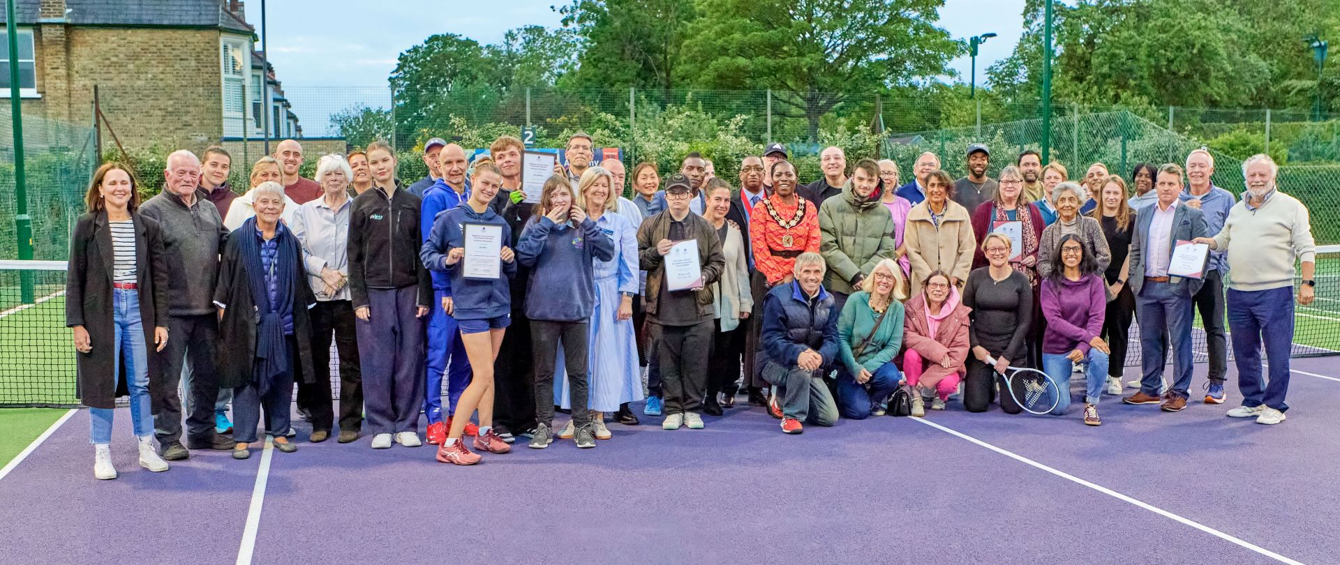 John James Disability Award group
