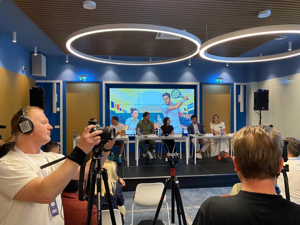 Moldova National Tennis Centre press conference