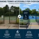 Making tennis accessible by improving facilities