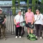 Highgate Tennis Club walking tennis players at AELTC