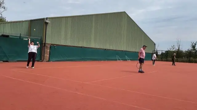 Walking tennis matches at The Wimbledon Club