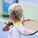 Deaf tennis junior