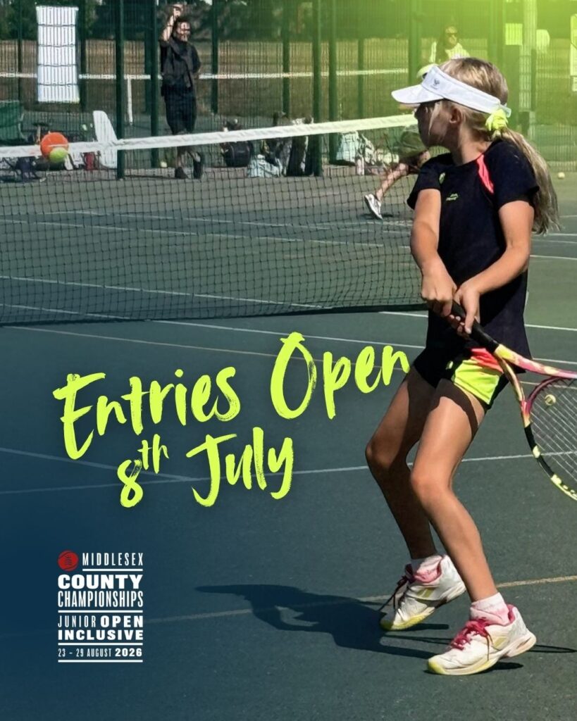 Middlesex Tennis County Championships 2026