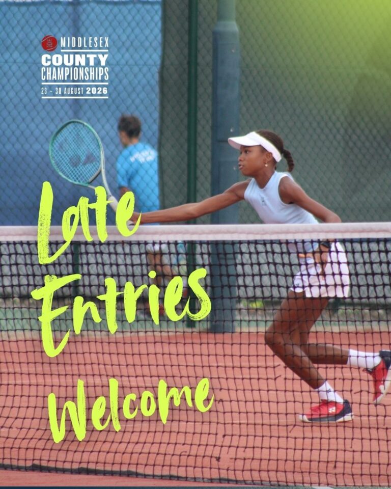 Middlesex County Championships - Late Entries Welcome